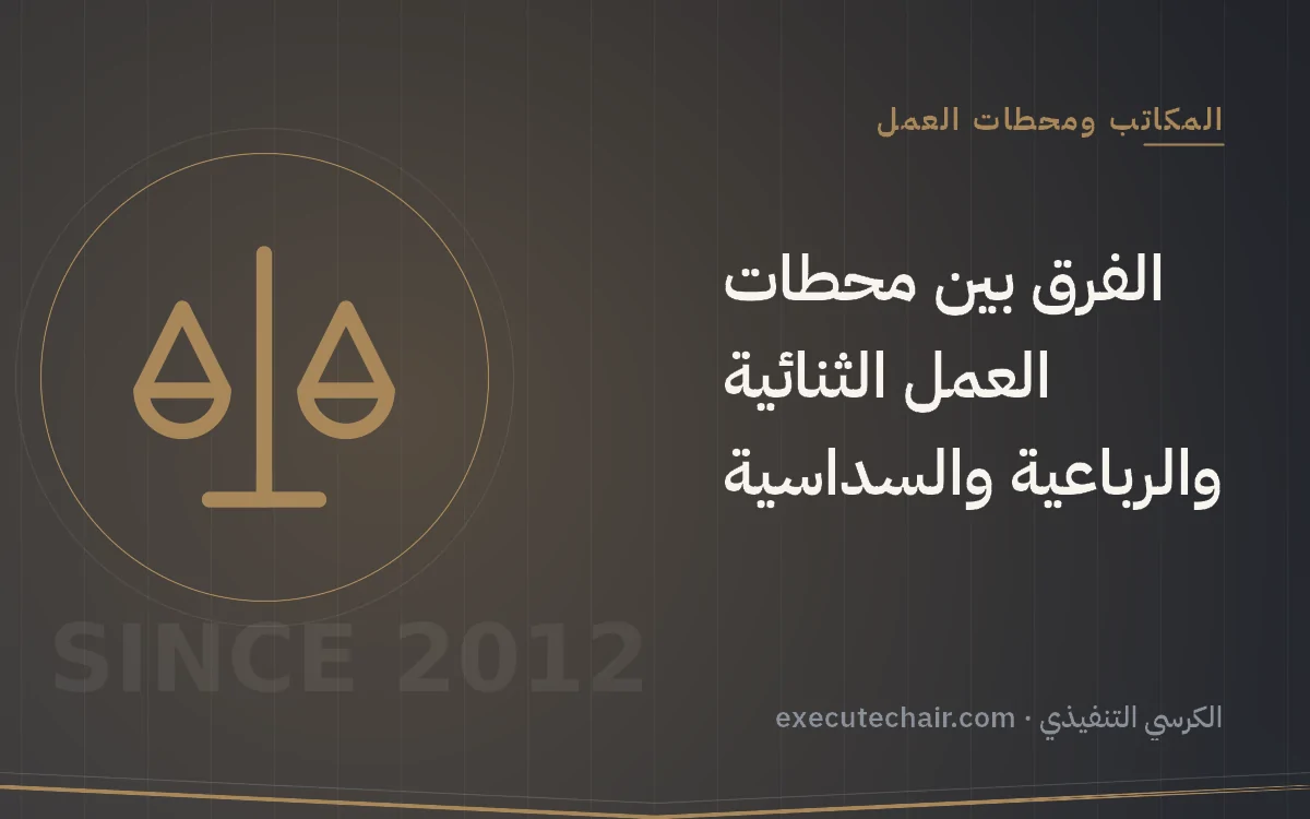 الفرق بين محطات العمل الثنائية والرباعية والسداسية